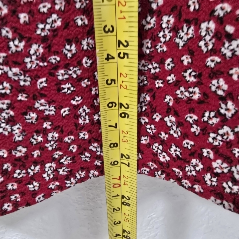 CeCe Long Sleeve Button-Down Floral Blouse with Collar Size 3X. - Picture 12 of 14